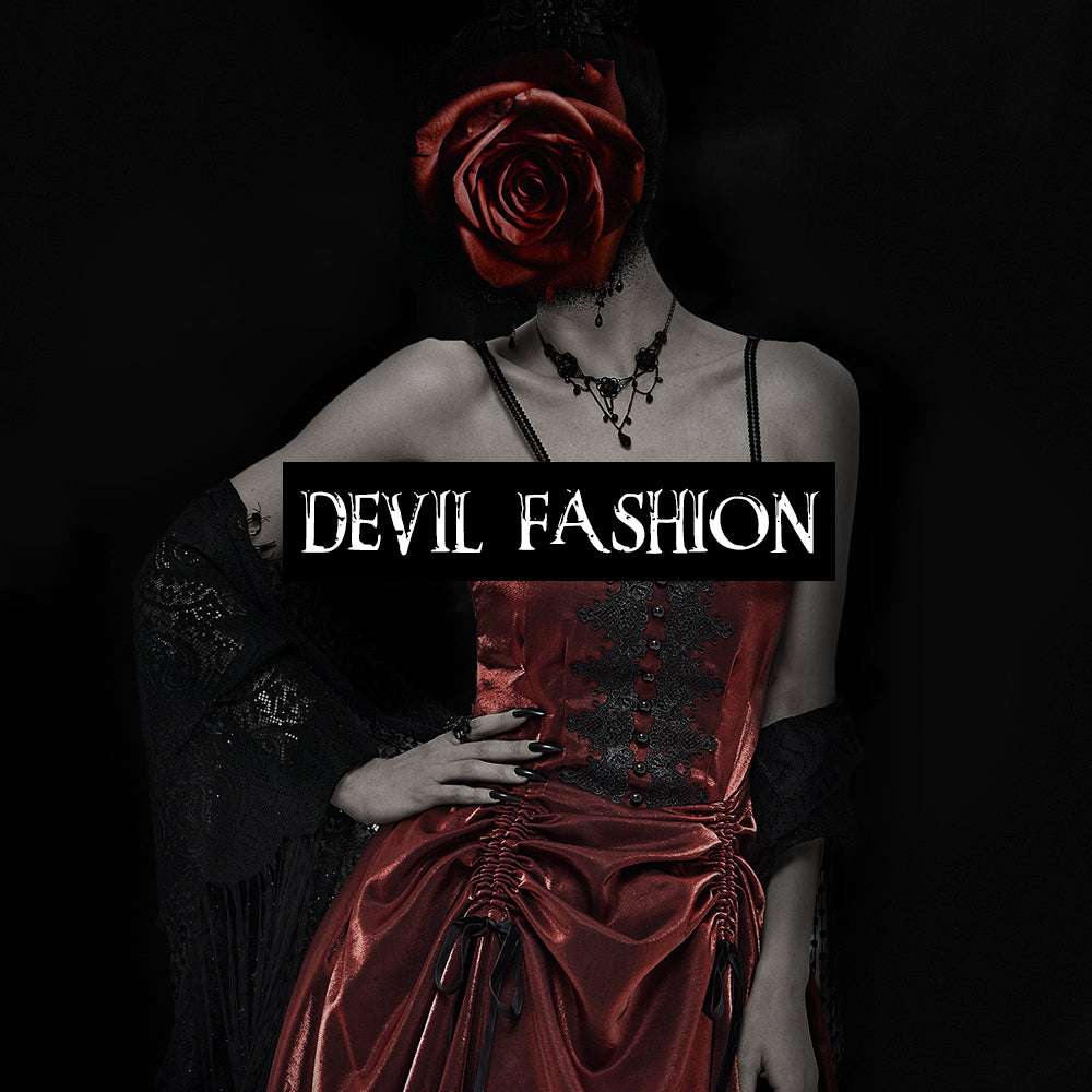 DEVIL FASHION OFFICIAL GOTHIC PUNK CLOTHES,ACCESSORY FOR WOMEN AND MEN  Devil  Fashion Official