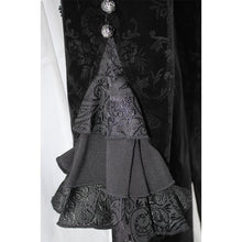 Load image into Gallery viewer, CT13301 gothic Lotus leaf corsage false two-piece women Gothic swallow-tailed coats
