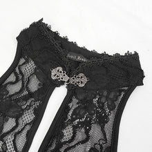 Load image into Gallery viewer, SX001 Mysterious night wild women transparent lace sexy lingerie set

