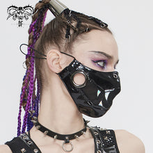 Load image into Gallery viewer, MK04602 women bucktooth bright punk leather mask
