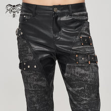Load image into Gallery viewer, PT160 Painted Punk Men Pants
