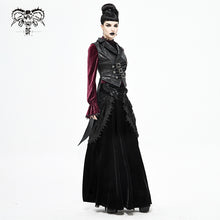 Load image into Gallery viewer, SKT127 Gothic velvet skirt
