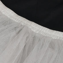 Load image into Gallery viewer, SKT00302 party full dress accessory women multilayer hard mesh white crinoline
