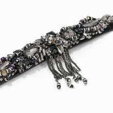 Load image into Gallery viewer, AS101 Gothic diamond tassel thin belt

