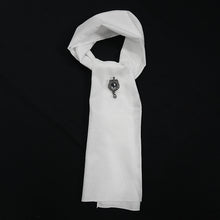 Load image into Gallery viewer, AS11102 white Gothic dress tie
