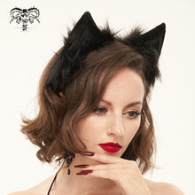 Load image into Gallery viewer, AS11901 Devil Fashion accessory Plush cat ear headband
