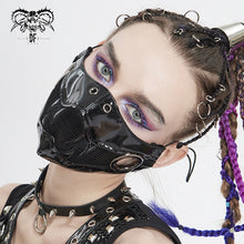 Load image into Gallery viewer, MK04601 women bucktooth bright leather mask
