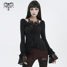 Load image into Gallery viewer, TT235 Gothic daily Long Sleeve Blouse
