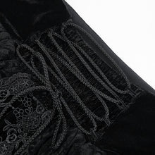 Load image into Gallery viewer, SKT127 Gothic velvet skirt
