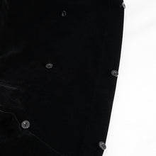 Load image into Gallery viewer, CA02601 Gothic black fur collar velvet cloak
