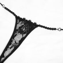 Load image into Gallery viewer, ESX003 lace bead chain sexy lingerie
