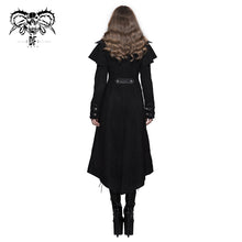 Load image into Gallery viewer, CT043 punk women fake two pieces game style woollen coats
