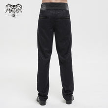 Load image into Gallery viewer, PT188 Fake belt high waist jacquard men&#39;s pants
