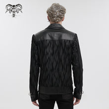 Load image into Gallery viewer, CT201 Similar to Hand Painted Asymmetric Punk Jacket
