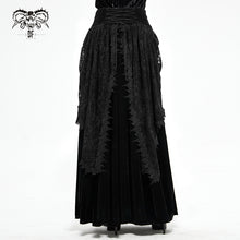 Load image into Gallery viewer, SKT127 Gothic velvet skirt
