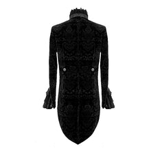Load image into Gallery viewer, CT13001 devil fashion Paisley court pattern stand collar black Gothic men jacket
