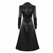 Load image into Gallery viewer, CT181 daily life darkness puff sleeves brightly mid-length gothic A line women long coat
