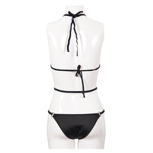 Load image into Gallery viewer, SST009 Punk 4 point star bikini swimsuit set
