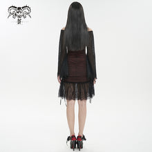 Load image into Gallery viewer, SKT164 Gothic Dark Red Daily Dress
