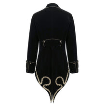Load image into Gallery viewer, CT099 Devil fashion brand golden disc flowers hand-embroidered gothic men jacket
