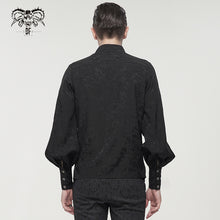 Load image into Gallery viewer, SHT08201 Black Everyday Gothic Long Sleeve Shirt
