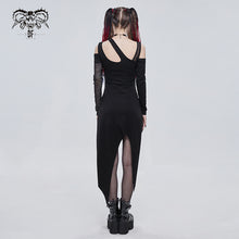 Load image into Gallery viewer, SKT132 Punk asymmetrical faked metal ghost hand dress
