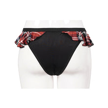 Load image into Gallery viewer, SST019B Scottish red plaid swim shorts
