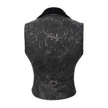 Load image into Gallery viewer, WT055 Darkness Gothic festival napoleon collar patterned elegant women skinny short waistcoats
