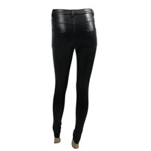 Load image into Gallery viewer, PT065 Gothic daily life sexy women leather leggings

