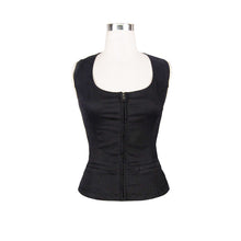 Load image into Gallery viewer, TTP222 Summer everyday life punk hollow out binding women vest
