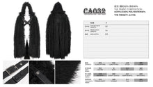 Load image into Gallery viewer, CA032 Punk long hair cloak
