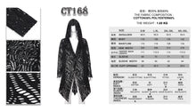 Load image into Gallery viewer, CT168 Darkness holes hooded men coat
