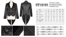 Load image into Gallery viewer, CT19101 Fake two-piece gothic tuxedo
