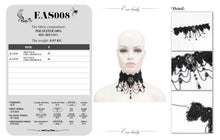 Load image into Gallery viewer, EAS008 Spider web-shaped gothic chocker
