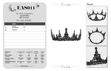 Load image into Gallery viewer, EAS011 Gothic black crown
