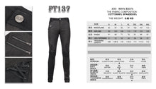 Load image into Gallery viewer, PT137 Punk glued fake two pieces men trousers
