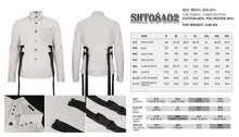 Load image into Gallery viewer, SHT08402 white Everyday Punk Long Sleeve Shirt
