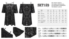 Load image into Gallery viewer, SKT159 Flocked Printed Loose Dress
