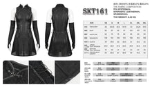 Load image into Gallery viewer, SKT161 Black Punk Chinese style cheongsam dress
