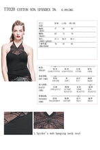 Load image into Gallery viewer, TT020 everyday summer sexy women V-neck Bat wings black cotton vests
