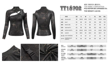 Load image into Gallery viewer, TT18702 Punk daily life Autumn and winter long-sleeved top
