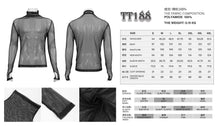Load image into Gallery viewer, TT188 Everyday High Neck mesh T-shirt
