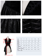 Load image into Gallery viewer, WT002 Gothic festival asymmetrical floral spiral lace up women waistcoat
