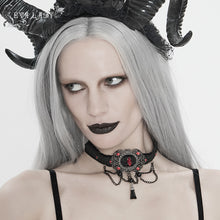 Load image into Gallery viewer, EAS007 Wine darkness gothic chocker
