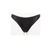 Load image into Gallery viewer, SST007 Fine vertical lines and shimmer swimming shorts
