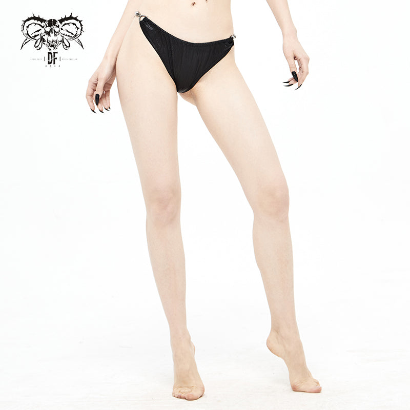 SST007 Fine vertical lines and shimmer swimming shorts