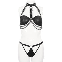 Load image into Gallery viewer, SX014 halter neck sexy punk suit
