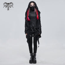 Load image into Gallery viewer, CT184 Diablo Tattered Hooded Knit Jacket
