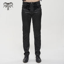 Load image into Gallery viewer, PT15901 Girdle effect Gothic men trousers
