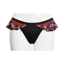 Load image into Gallery viewer, SST019B Scottish red plaid swim shorts
